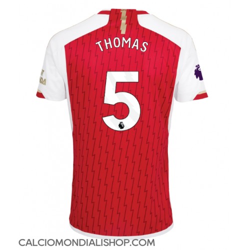 Maglie da calcio Arsenal Thomas Partey #5 Prima Maglia 2023-24 Manica Corta